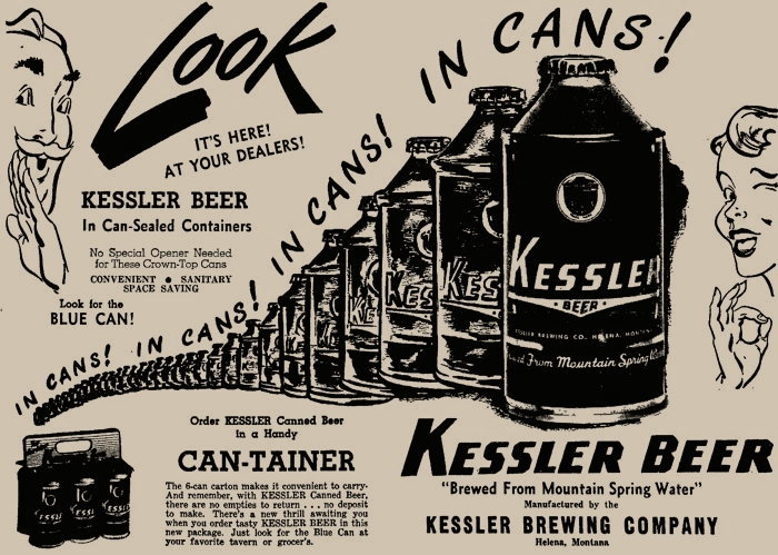 Kessler Muenchener Kindl Beer Label